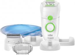 Braun Silk-épil 5 5780 Weiß/Grün - Epilierer