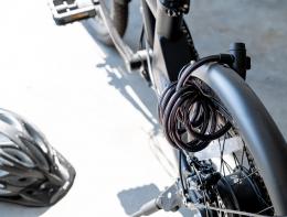 BRÜDER MANNESMANN Kabel-Fahrradschloss, L&auml;nge: 1,8 m