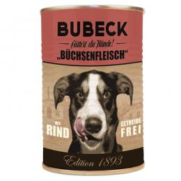 Bubeck | B&uuml;chsenfleisch mit Rind | Gr&uuml;nder-Edition | 12 x 800 g