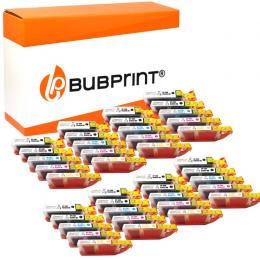 Bubprint 40 Druckerpatronen kompatibel für Canon PGI-550 CLI-551 XL mit Chip