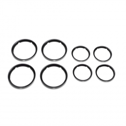 Bugaboo  Bugaboo Fox wheel caps GLOSSY BLACK