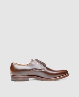 Businessschuhe Derby MILANO PLAIN C Cordovan