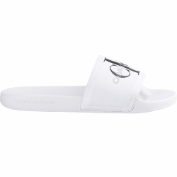 Calvin Klein Slide Monogram Slippers