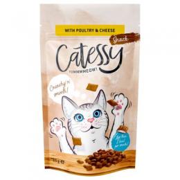 Catessy Knabber-Snacks 65 g - mit Rind & Malz