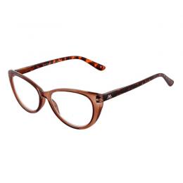 Cateye Lesebrille braun