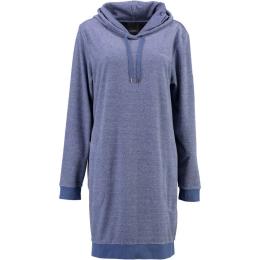 Cawö 818 Damen Longsize-Hoodie - denim - XS