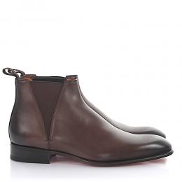 Chelsea Boots Kalbsleder  Finished braun