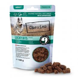 Chewies | Strau&szlig; Adult | Lucky Bits | 8 x 100 g