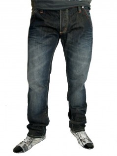 Christian Audigier Herren Vintage Straight Jeans Harrison (34)