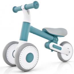 Coast Kids Laufrad - Zusammenklappbar & Verstellbar - 52 x 17 x 37 cm - Blau