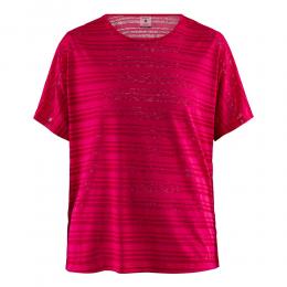 Craft Charge T-Shirt Damen - Pink, Silber, Größe XS