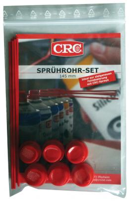 CRC Spr&uuml;hrohr-Set f&uuml;r CRC Spraydosen, 100 mm, rot