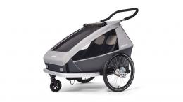Croozer Kid Keeke 2 Kinderanhänger STONE GREY