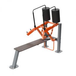 Cultgym Outdoor-Fitnessger&auml;t Brustpresse liegend