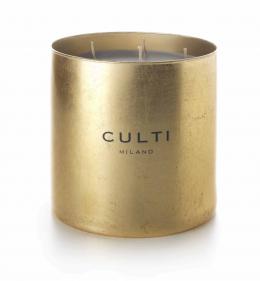 CULTI FOGLIA ORO VELVET 4-Docht-Duftkerze - mit Blattgold - 4000 g