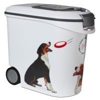 Curver Trockenfutterbehälter Hund - Klassisches Design: bis 12 kg Trockenfutter