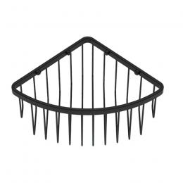 Decor Walther DW 229 Eck-Duschkorb - schwarz - 10x27 cm