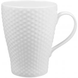 Design House Stockholm Blond Henkelbecher - wei&szlig; & gepunktet - 300 ml