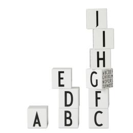 Design Letters WOODEN CUBES A-Z Holzwürfel
