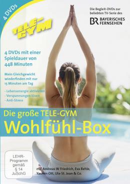 Die große TELE-GYM Wohlfühl-Box 4 TELE-GYM-DVDs in einer Box