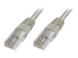 DIGITUS Patchkabel Cat5e U/UTP 2xRJ45 3,0m CCA grau Hebels. Polybeutel