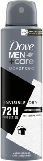 Dove Men+Care - Deodorant - Spray - Unsichtbar trocken - 150ml