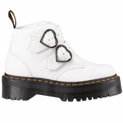 Dr. Martens Devon Herz-Leder Plattform Sneaker