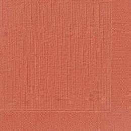 Duni Dinner-Servietten 4lagig Tissue geprägt Uni mandarin, 40 x 40 cm, 50 Stück