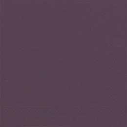 Duni Servietten 3lagig Tissue Uni plum, 33 x 33 cm, 20 Stück