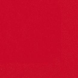 Duni Servietten rot, 3lagig Tissue Uni rot, 33 x 33 cm, 20 Stück