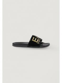 Ea7 Herren Pantolette Schwarz 483031, Gr&ouml;&szlig;e 38