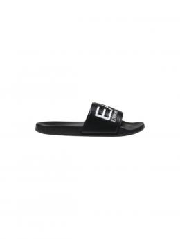 Ea7 Herren Pantolette Schwarz 483032, Gr&ouml;&szlig;e 39