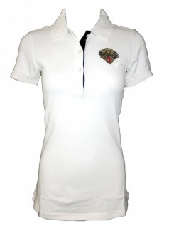 Ed Hardy Damen Pique Polo Shirt Tiger (M)