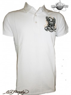 Ed Hardy Herren Club Polo Shirt Eagle (S)