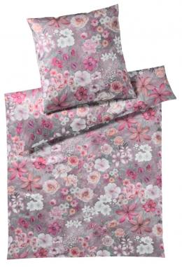 elegante Marvelous Kissenbezug aus Satin - pink flambe - 80x80