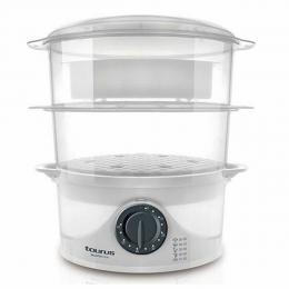 Elektrischer Dampfgarer Taurus SALUTECOOK Wei&szlig; 800 W