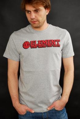 Element Player T-Shirt Grey Heather