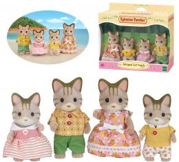 EPOCH® Sylvanian Families Tigerkatzen Familie Fauch-Fauch