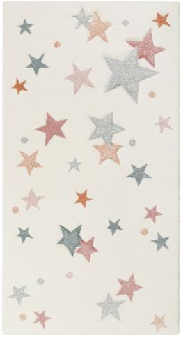 Esprit Jonne Kinderteppich - weiß - 80x150 cm