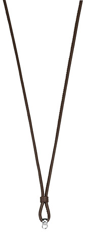 Esprit Kette Charm-Öse 925 Silber Soft Leather Brown
