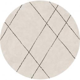 Eulenschnitt Webteppich rund - Lines - ca. Ø 140 cm