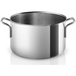 Eva Trio Steel Line Kochtopf - edelstahl - 6,5 Liter - Ø24 cm