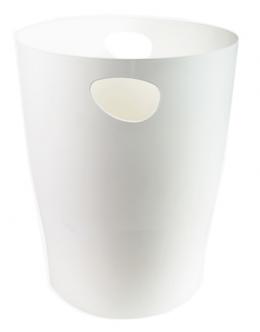 EXACOMPTA Papierkorb ECOBIN, 15 Liter, wei&szlig;