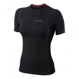 Falke Warm T-Shirt Damen - Schwarz, Silber, Größe L