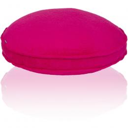 farbenfreunde FRESH Frottee Stegkissen rund - mit Füllung - fuchsia - Ø 65 cm - Höhe 10 cm