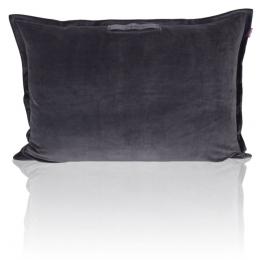 farbenfreunde Nicky Interieur Take Away Kissen mit Füllung - anthracite - 100x70x20 cm