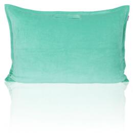farbenfreunde Nicky Interieur Take Away Kissen mit Füllung - miami blue - 100x70x20 cm