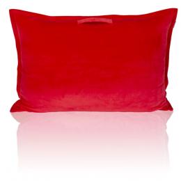 farbenfreunde Nicky Interieur Take Away Kissen mit Füllung - tomate - 100x70x20 cm