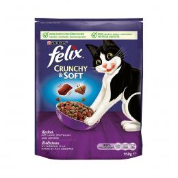 FELIX Crunchy & Soft Lamm & Truthahn 950g