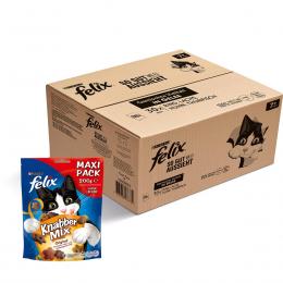 FELIX Sgwea in Gelee Senior Gemischte Vielfalt 120x85 +FELIX Snack Huhn, Leber, Truthahn 200g gratis